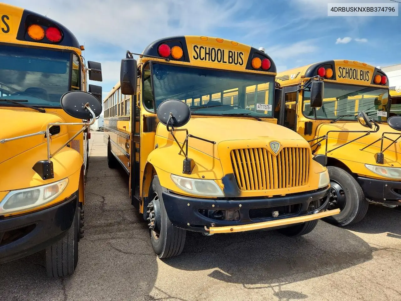 2011 Ic Corporation Ce Series School - School Bus VIN: 4DRBUSKNXBB374796 Lot: 47111576