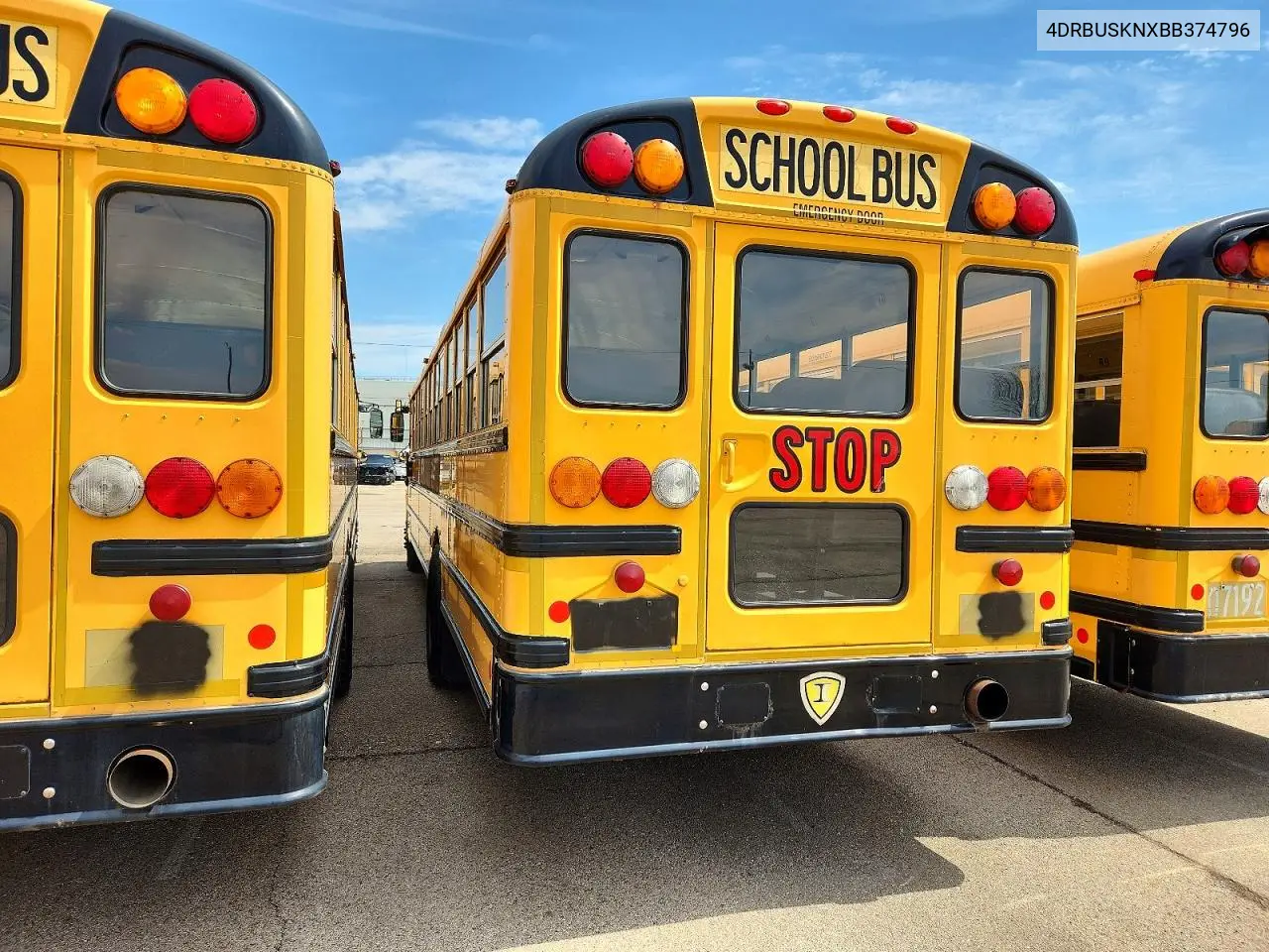 2011 Ic Corporation Ce Series School - School Bus VIN: 4DRBUSKNXBB374796 Lot: 47111576