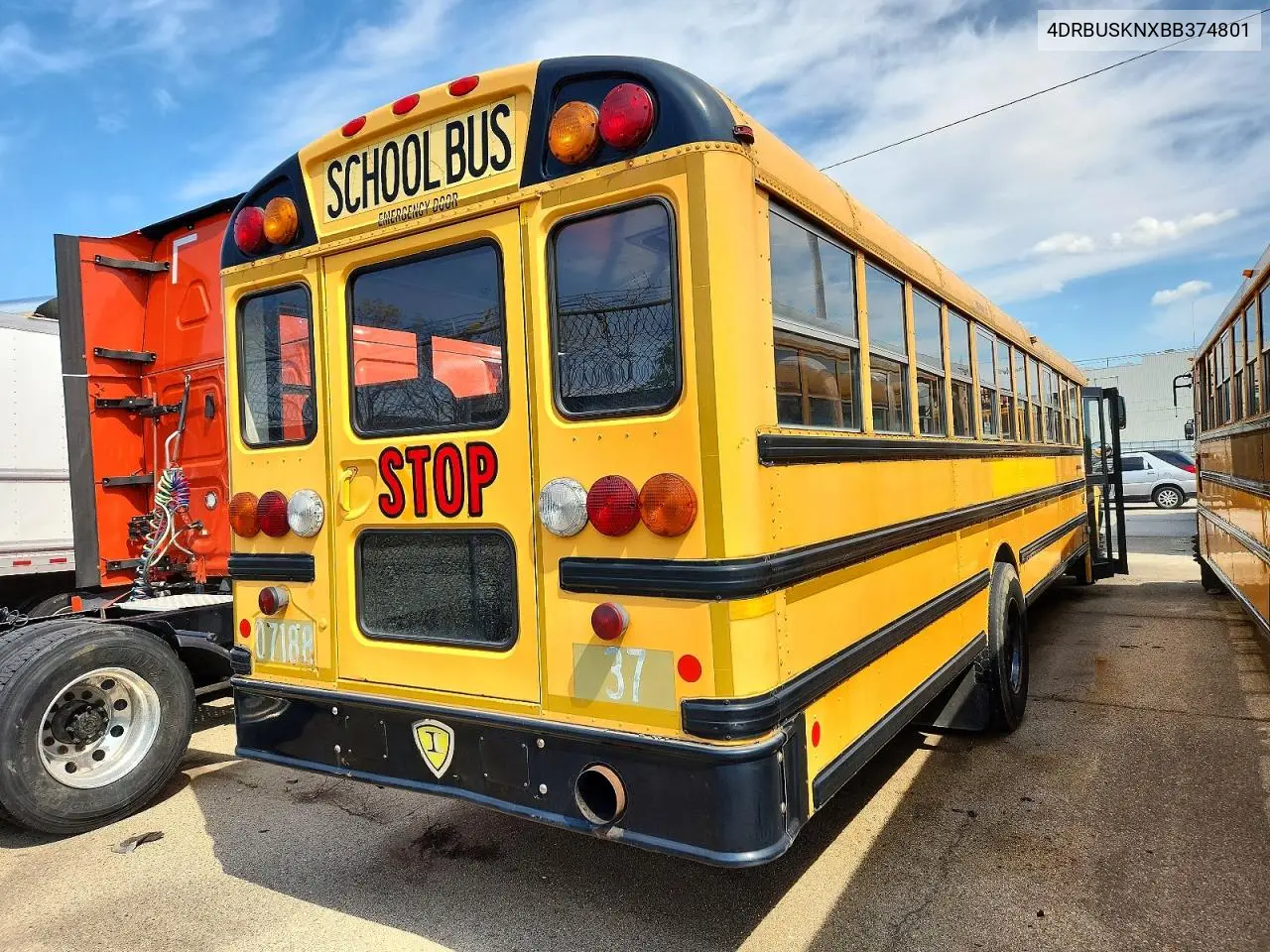 2011 Ic Corporation Ce Series School - School Bus VIN: 4DRBUSKNXBB374801 Lot: 47111686