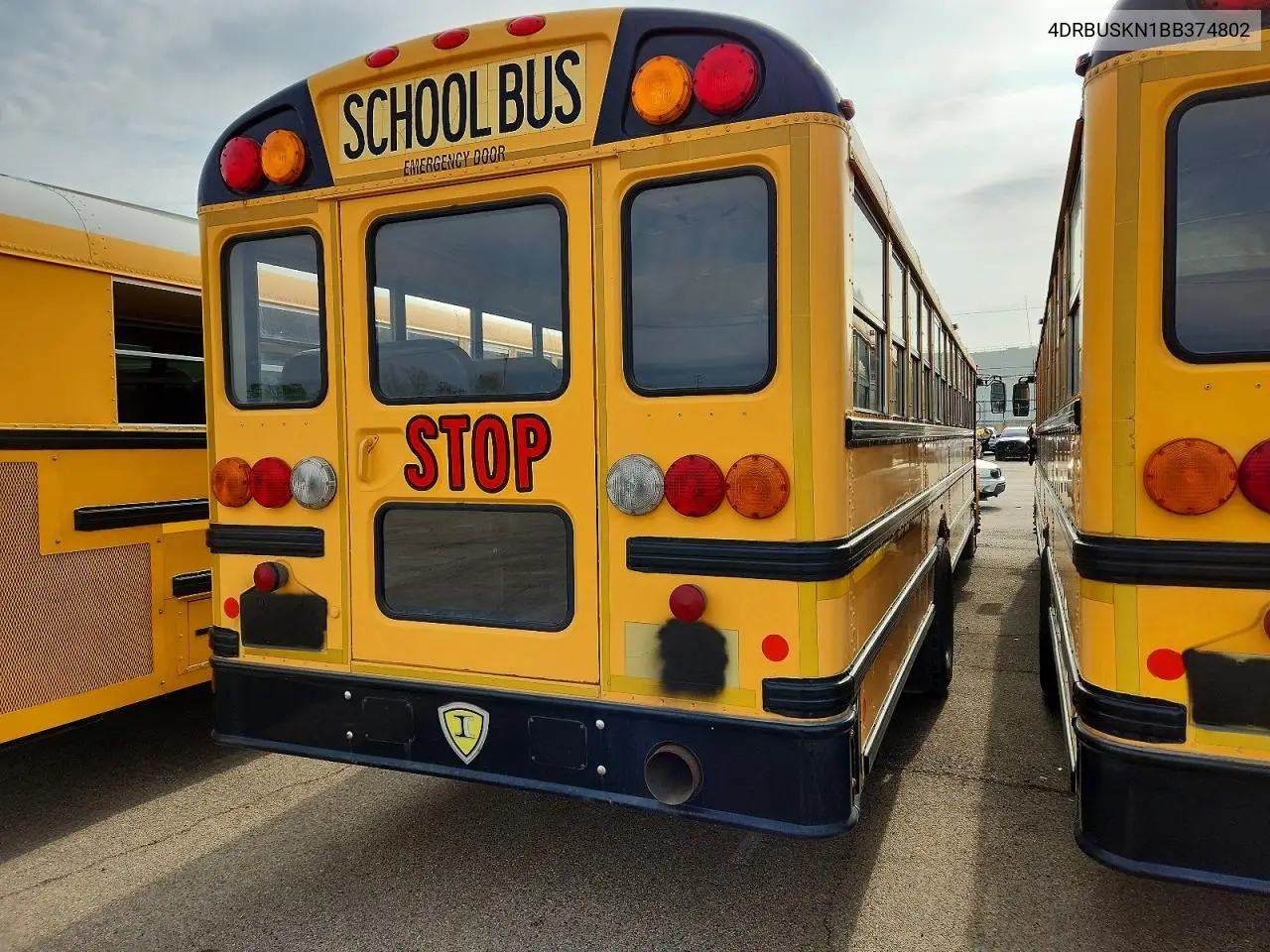 2011 Ic Corporation Ce Series School - School Bus VIN: 4DRBUSKN1BB374802 Lot: 47111846
