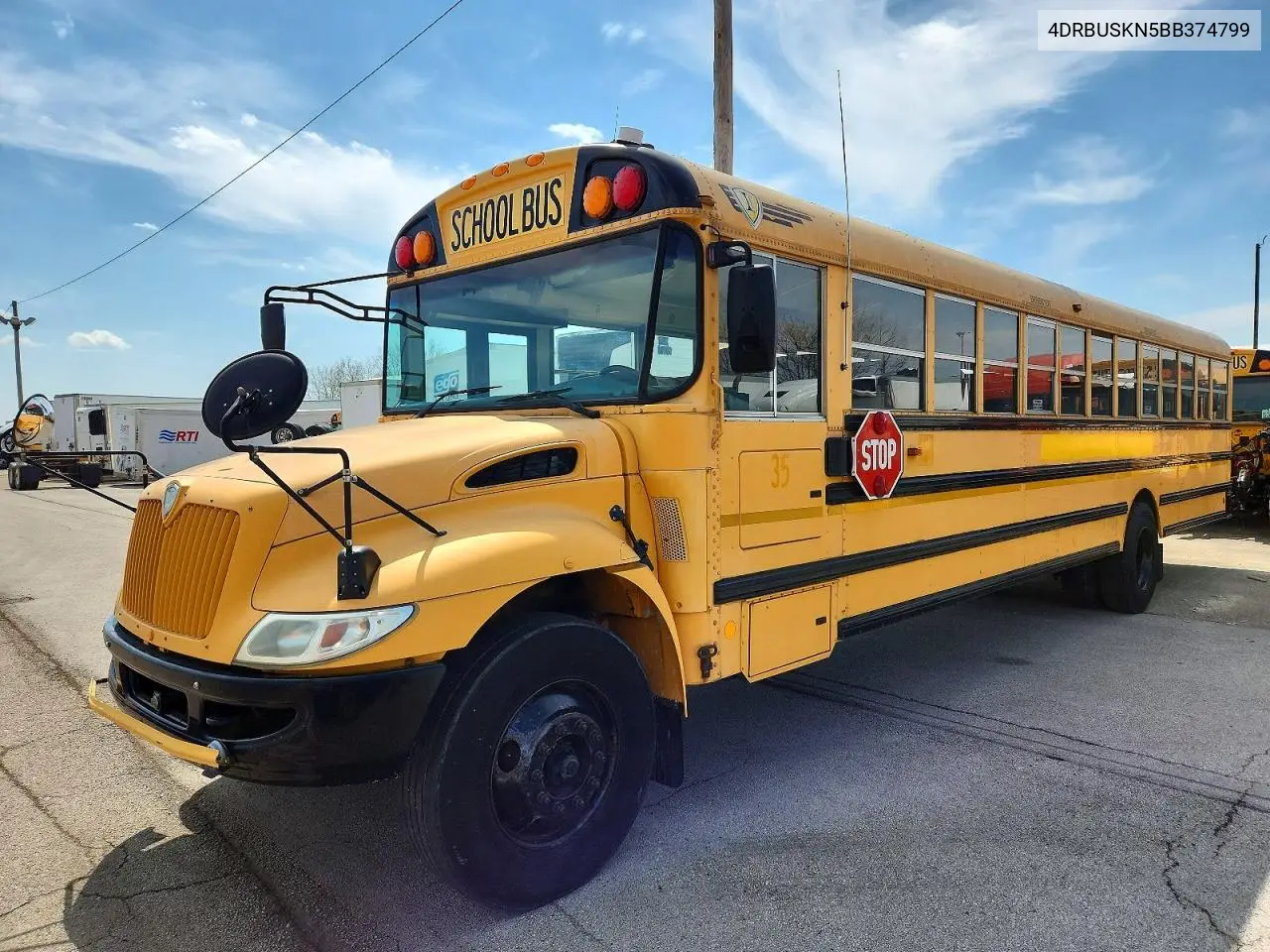 2011 Ic Corporation Ce Series School - School Bus VIN: 4DRBUSKN5BB374799 Lot: 47112246