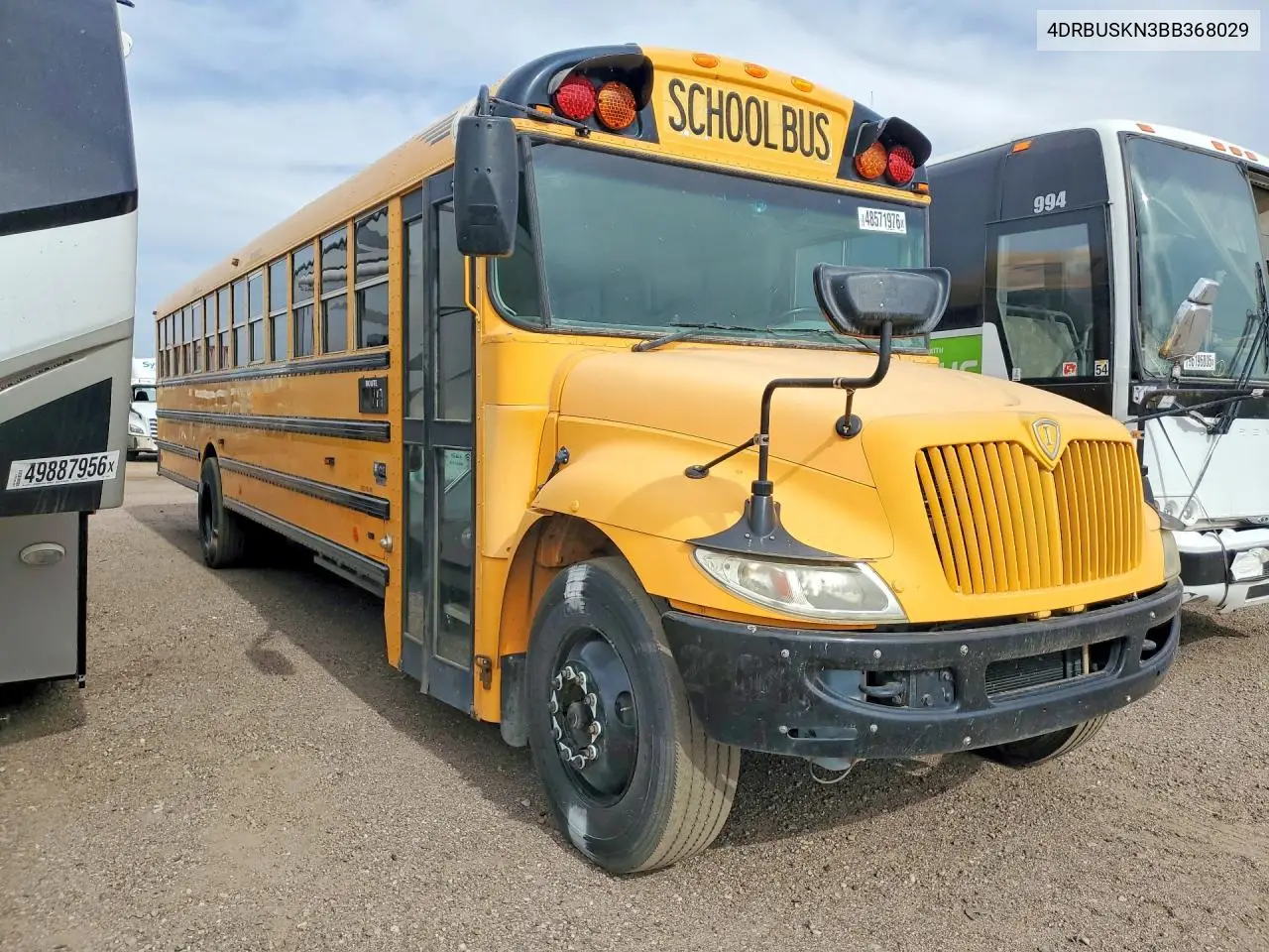 2011 Ic Corporation Ce Series School - School Bus VIN: 4DRBUSKN3BB368029 Lot: 48571976