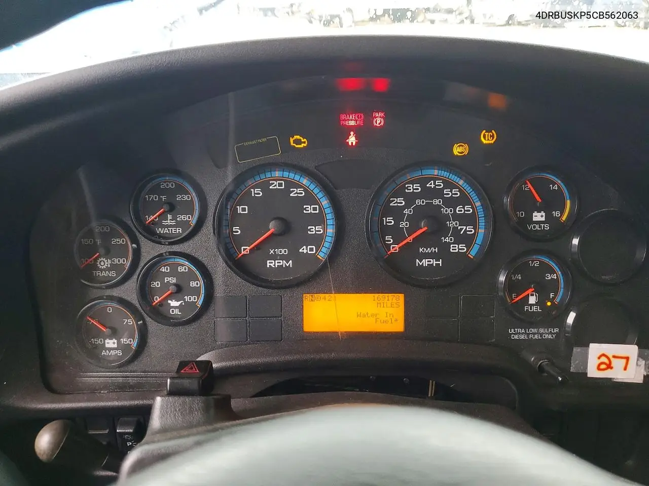 2012 Ic Corporation Ce Series School - School Bus VIN: 4DRBUSKP5CB562063 Lot: 55865566