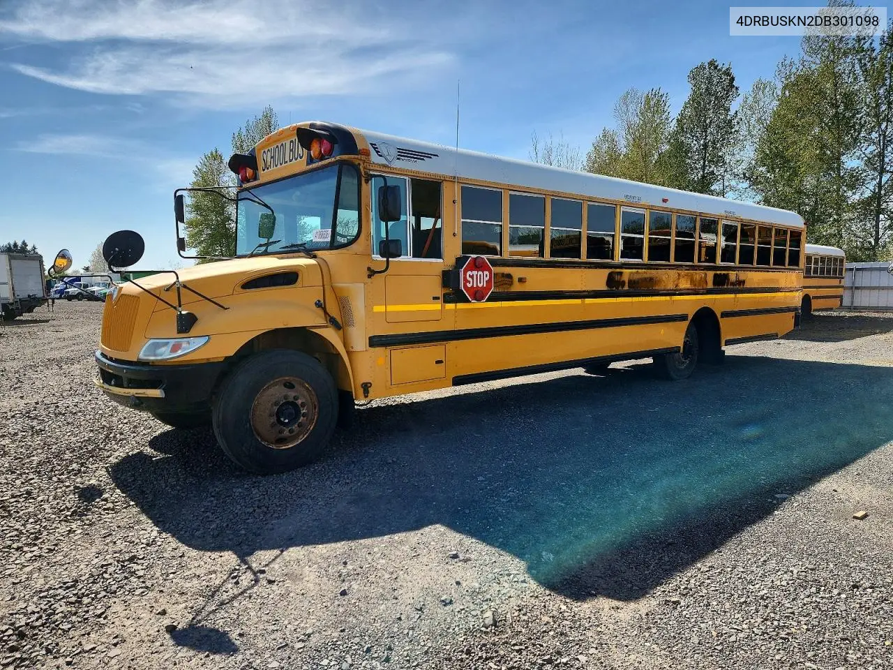 2013 Ic Corporation Ce Series School - School Bus VIN: 4DRBUSKN2DB301098 Lot: 41888636