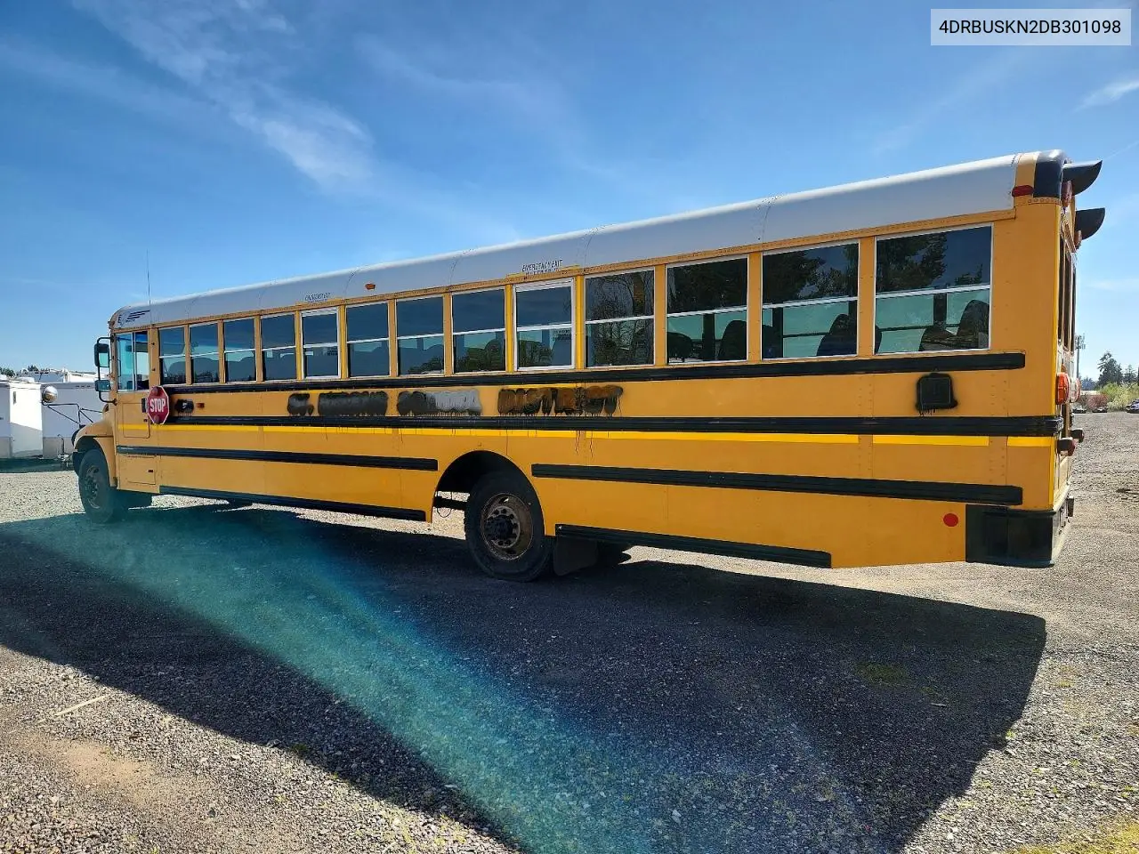 2013 Ic Corporation Ce Series School - School Bus VIN: 4DRBUSKN2DB301098 Lot: 41888636