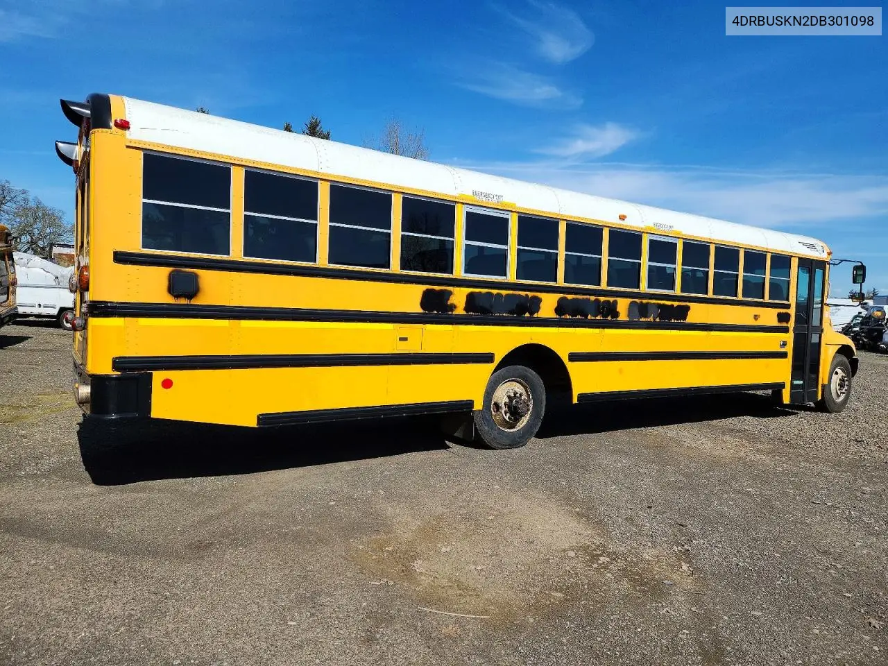 2013 Ic Corporation Ce Series School - School Bus VIN: 4DRBUSKN2DB301098 Lot: 41888636