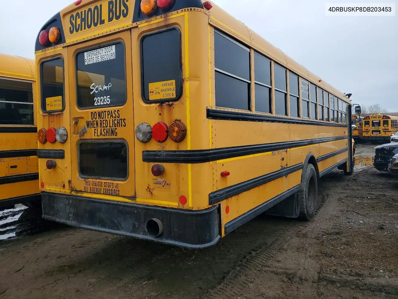 2013 Ic Corporation Ce Series School - School Bus VIN: 4DRBUSKP8DB203453 Lot: 48588006