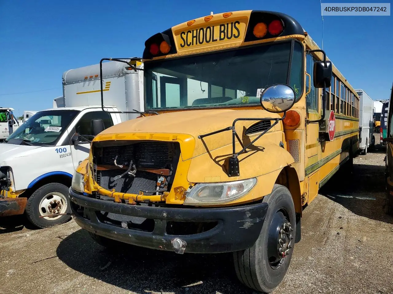2013 Ic Corporation Ce Series School - School Bus VIN: 4DRBUSKP3DB047242 Lot: 51868276