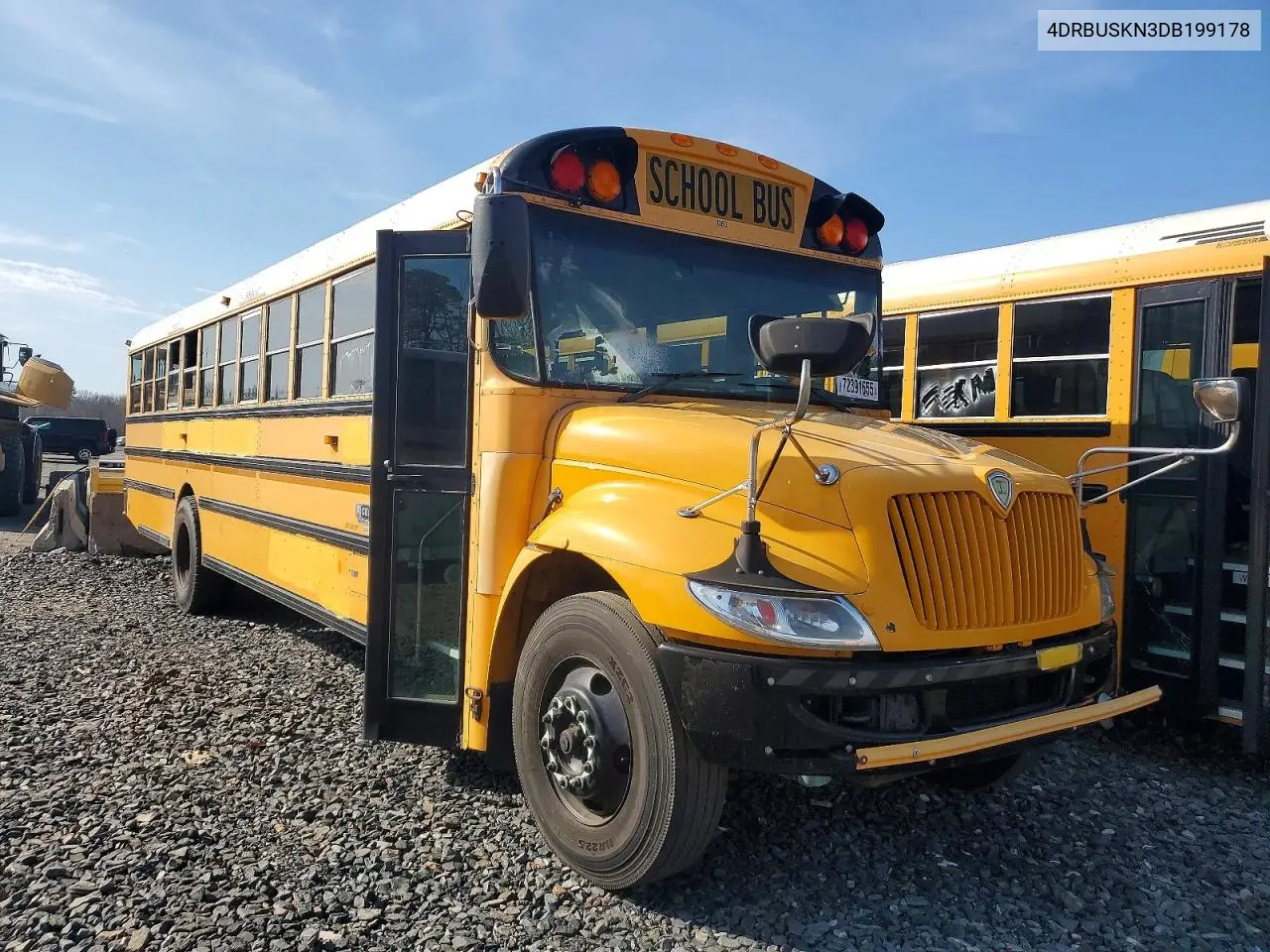 2013 Ic Corporation Ce Series School - School Bus VIN: 4DRBUSKN3DB199178 Lot: 72391655