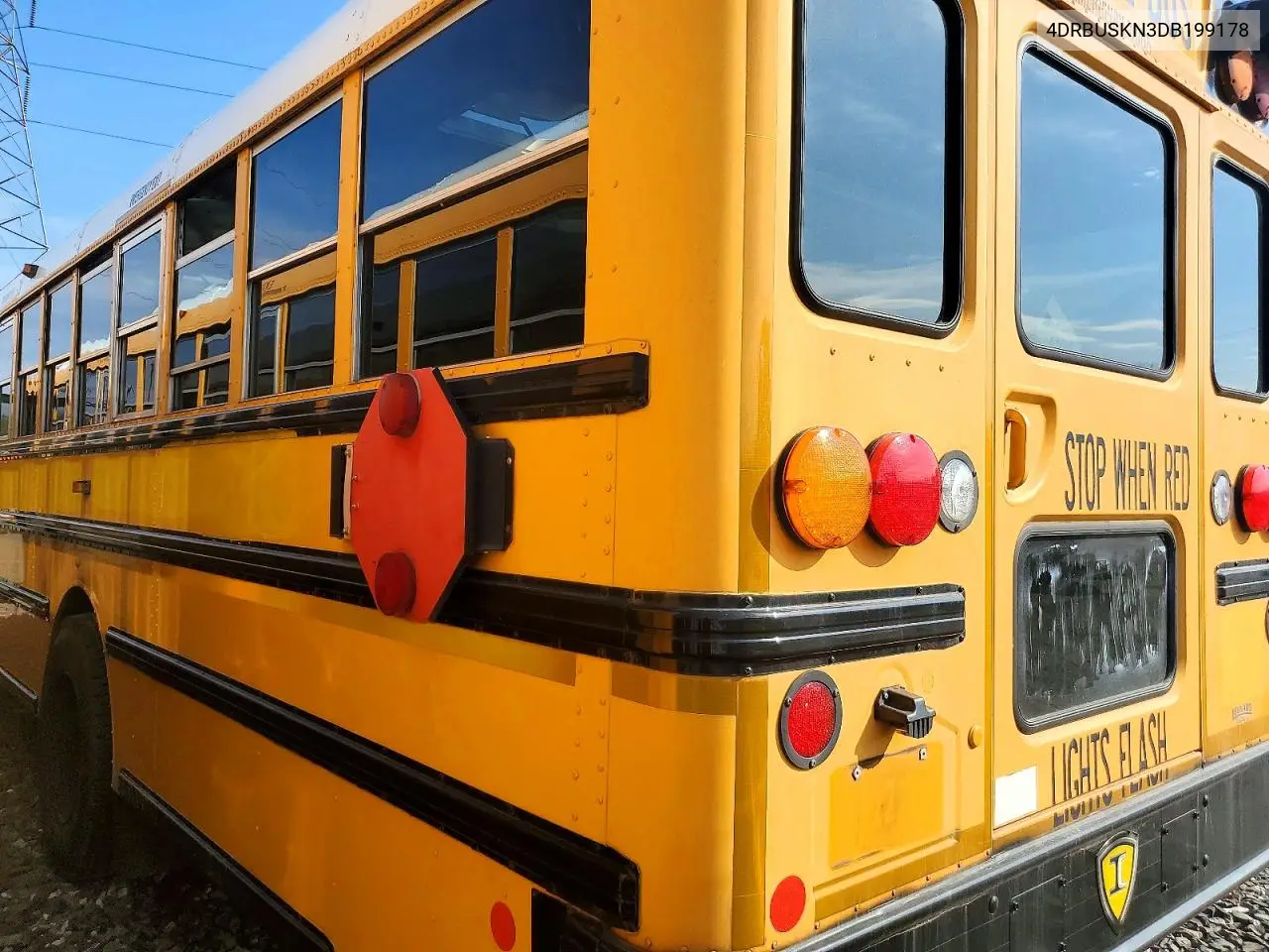 2013 Ic Corporation Ce Series School - School Bus VIN: 4DRBUSKN3DB199178 Lot: 72391655
