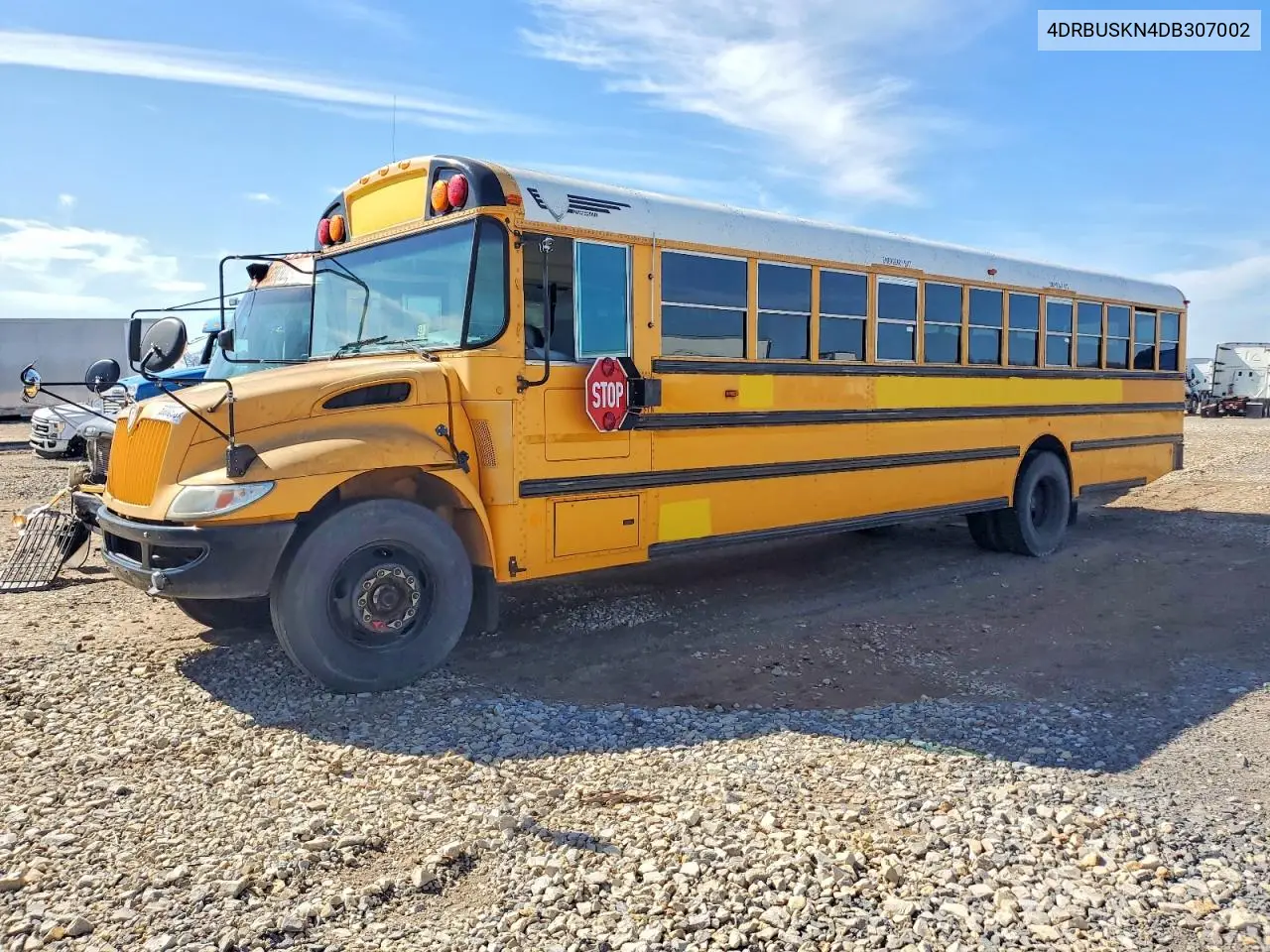 2013 Ic Corporation Ce Series School - School Bus VIN: 4DRBUSKN4DB307002 Lot: 76000095