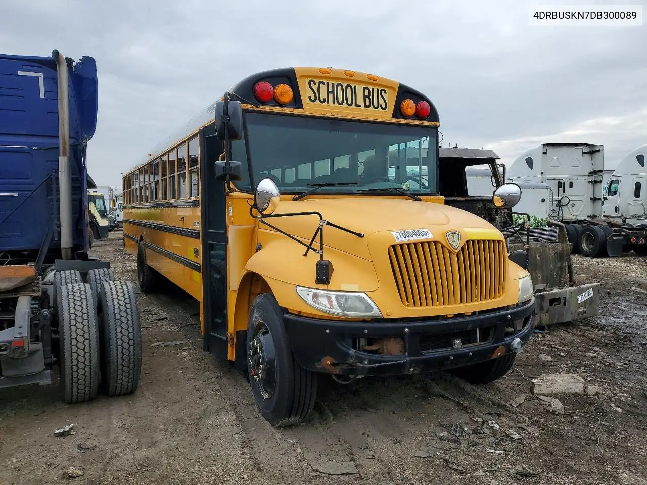 2013 Ic Corporation Ce Series School - School Bus VIN: 4DRBUSKN7DB300089 Lot: 76004065