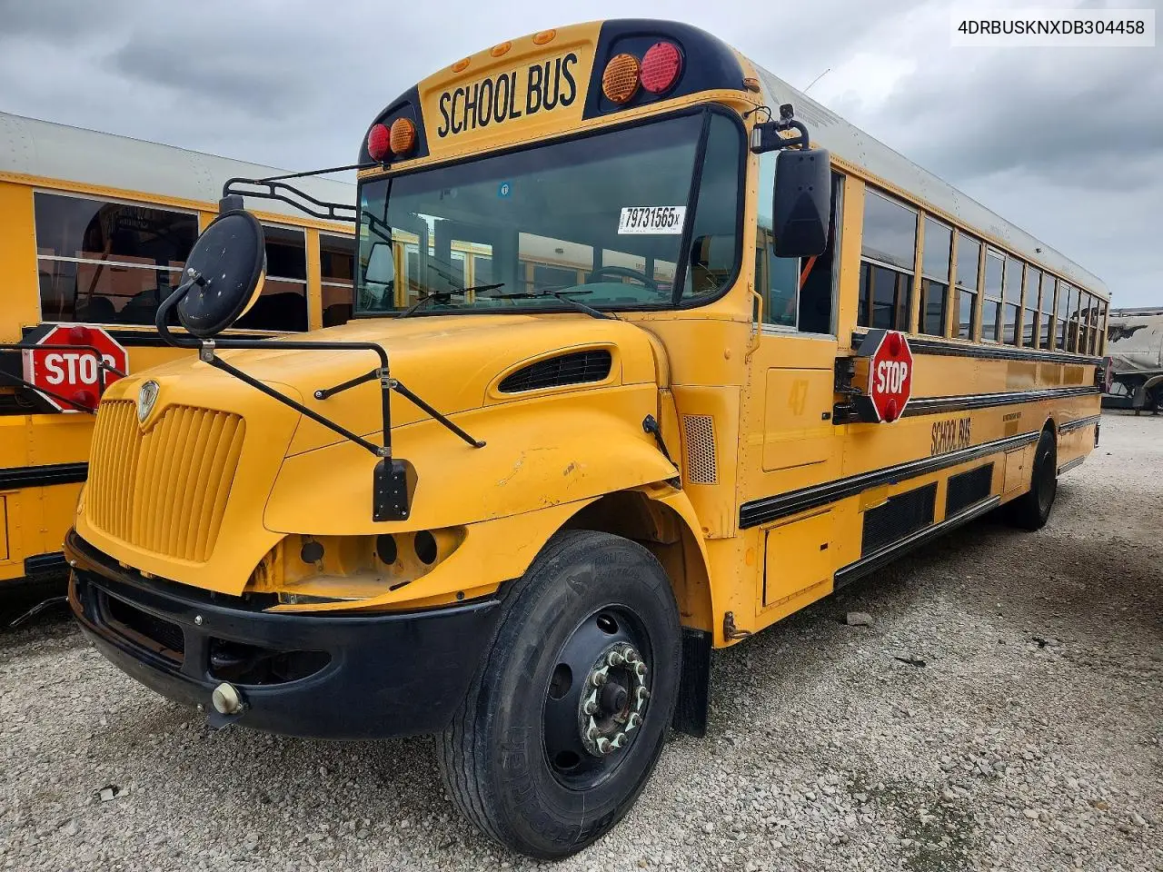 2013 Ic Corporation Ce Series School - School Bus VIN: 4DRBUSKNXDB304458 Lot: 79731565