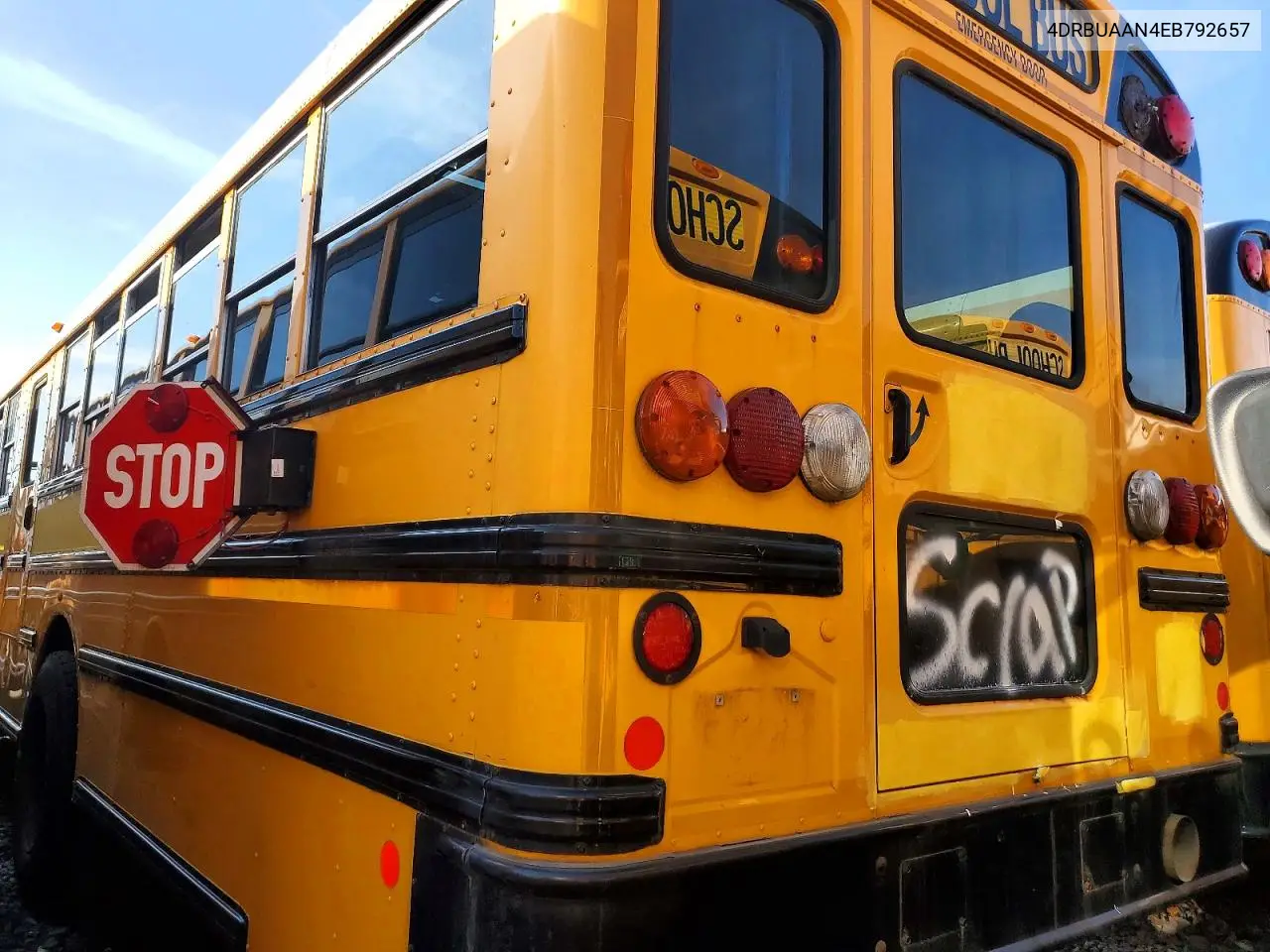 2014 Ic Corporation Ce Series School - School Bus VIN: 4DRBUAAN4EB792657 Lot: 42022426
