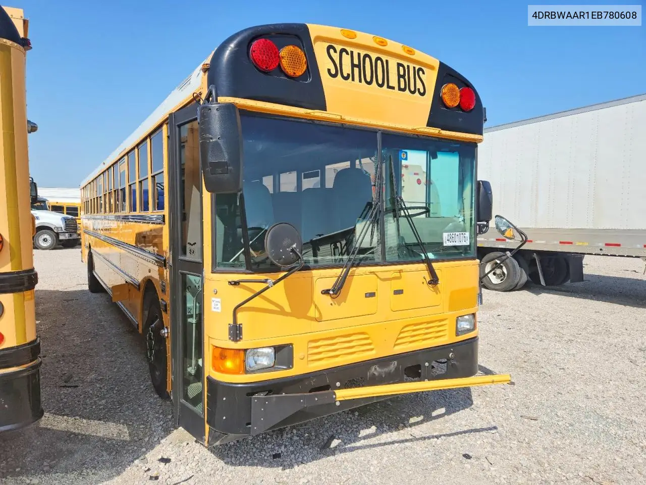 2014 Ic Corporation Re Series School - School Bus VIN: 4DRBWAAR1EB780608 Lot: 48601076