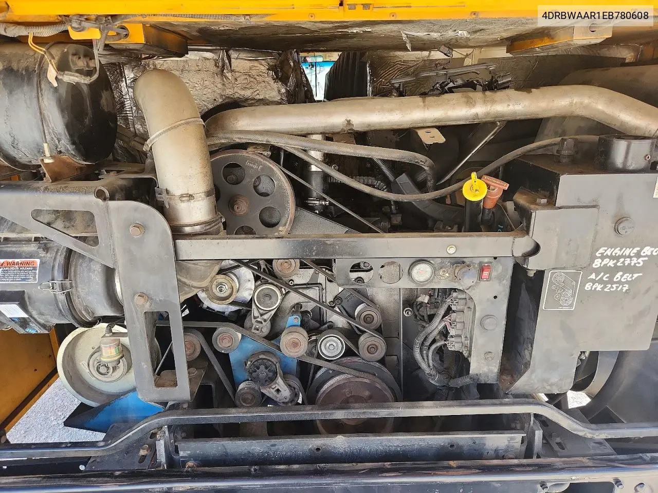 2014 Ic Corporation Re Series School - School Bus VIN: 4DRBWAAR1EB780608 Lot: 48601076