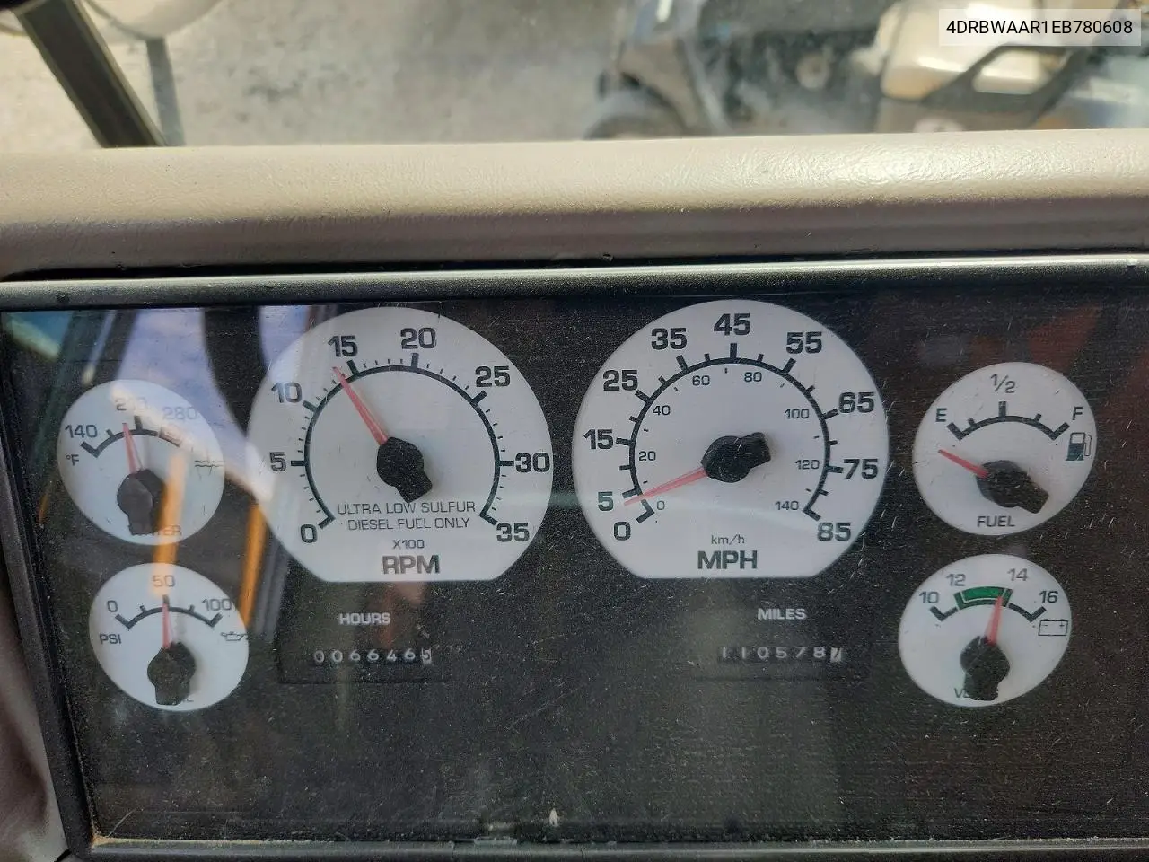 2014 Ic Corporation Re Series School - School Bus VIN: 4DRBWAAR1EB780608 Lot: 48601076
