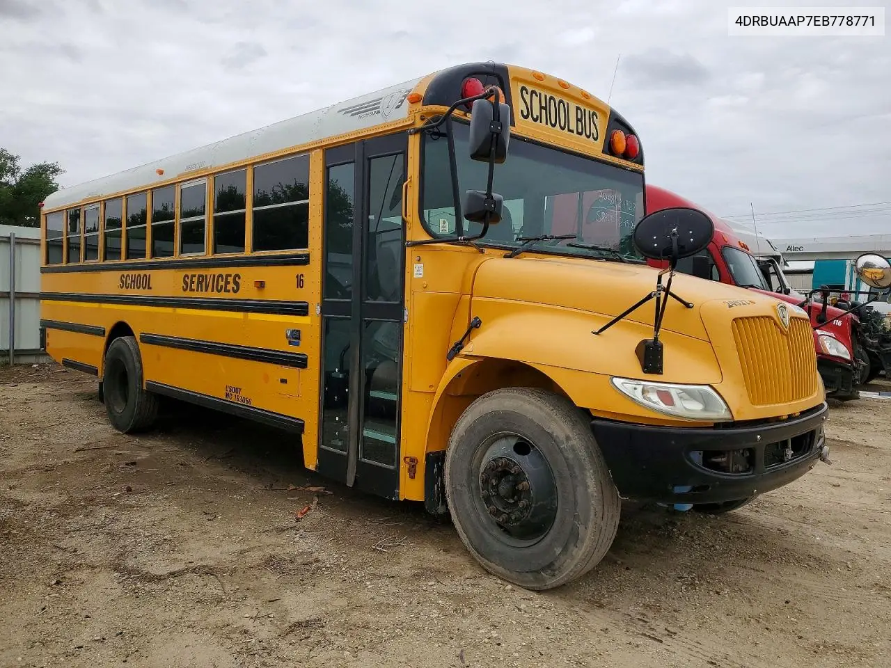 2014 Ic Corporation Ce Series School - School Bus VIN: 4DRBUAAP7EB778771 Lot: 48604016