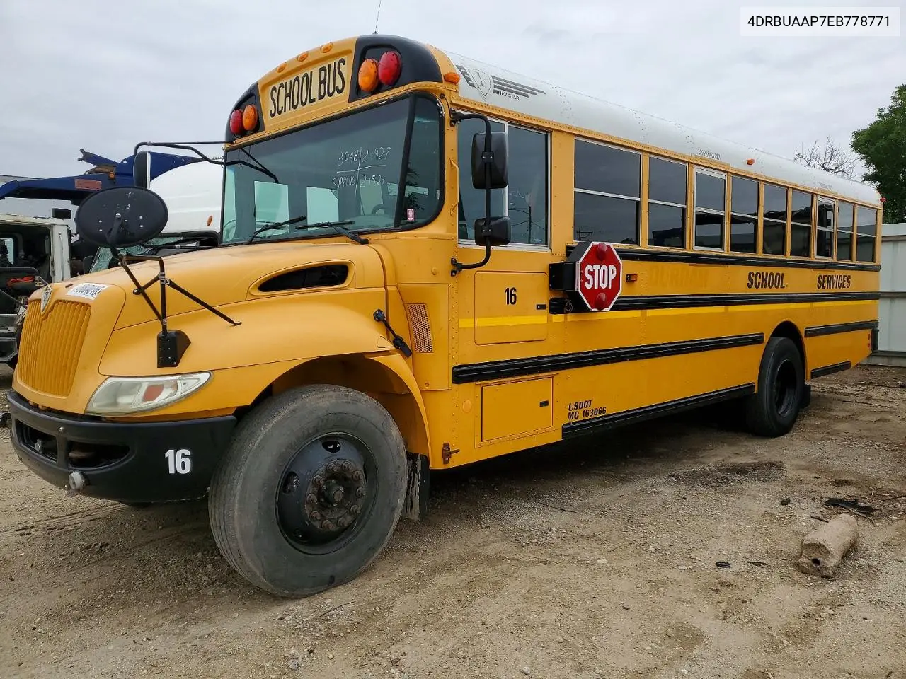 2014 Ic Corporation Ce Series School - School Bus VIN: 4DRBUAAP7EB778771 Lot: 48604016