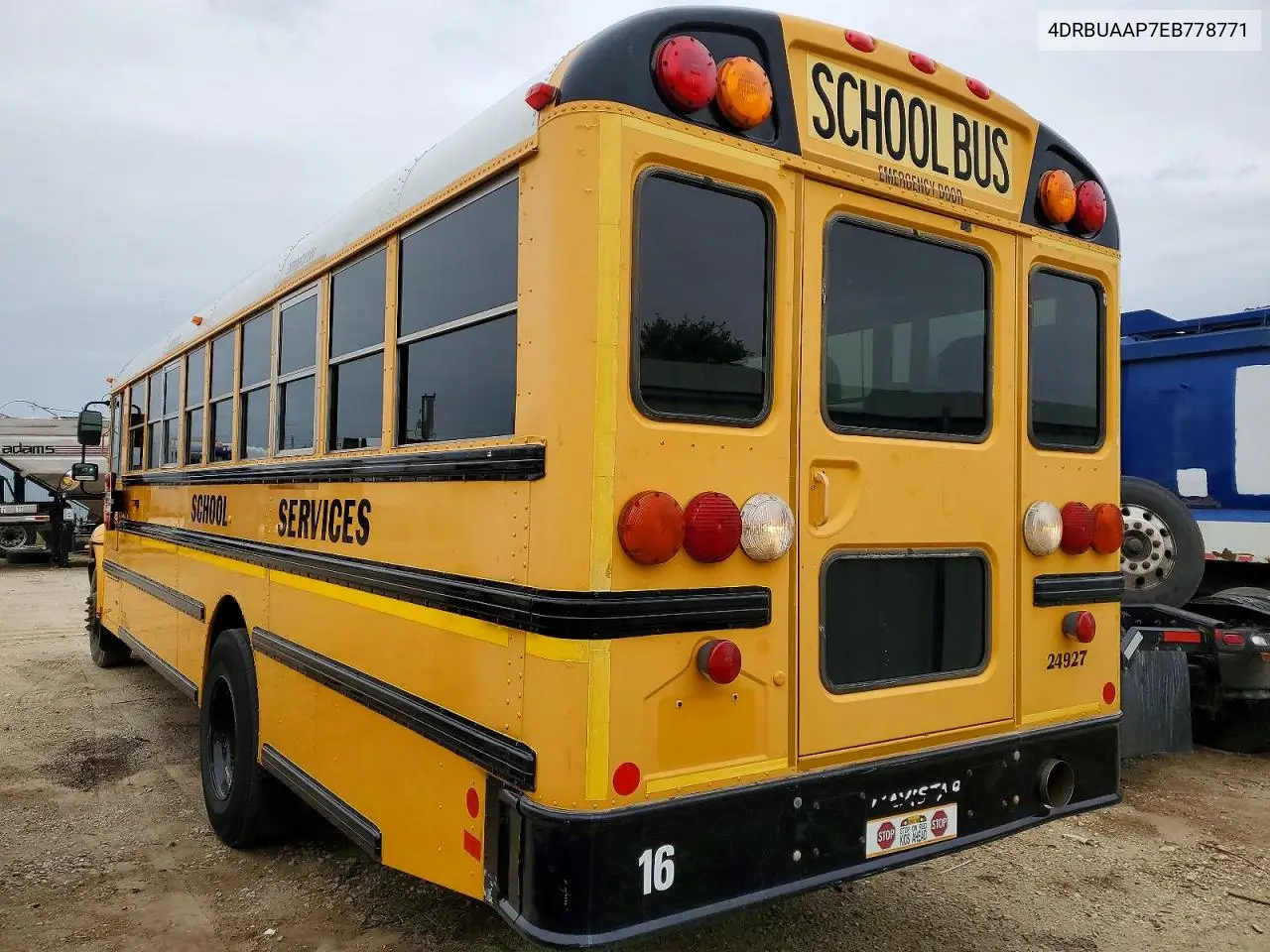 2014 Ic Corporation Ce Series School - School Bus VIN: 4DRBUAAP7EB778771 Lot: 48604016