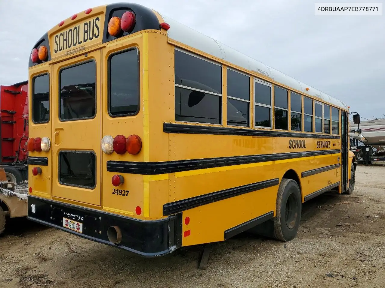 2014 Ic Corporation Ce Series School - School Bus VIN: 4DRBUAAP7EB778771 Lot: 48604016