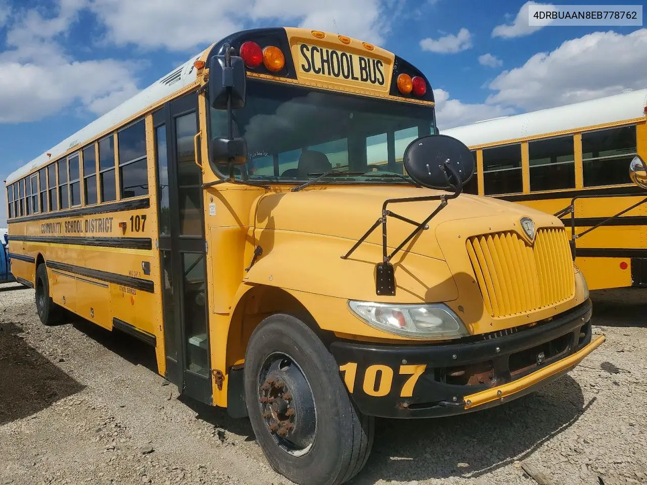 2014 Ic Corporation Ce Series School - School Bus VIN: 4DRBUAAN8EB778762 Lot: 48606556