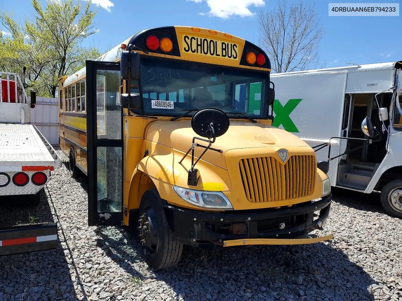 2014 Ic Corporation Ce Series School - School Bus VIN: 4DRBUAAN6EB794233 Lot: 48608546