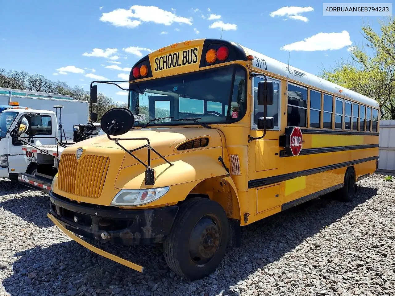 2014 Ic Corporation Ce Series School - School Bus VIN: 4DRBUAAN6EB794233 Lot: 48608546