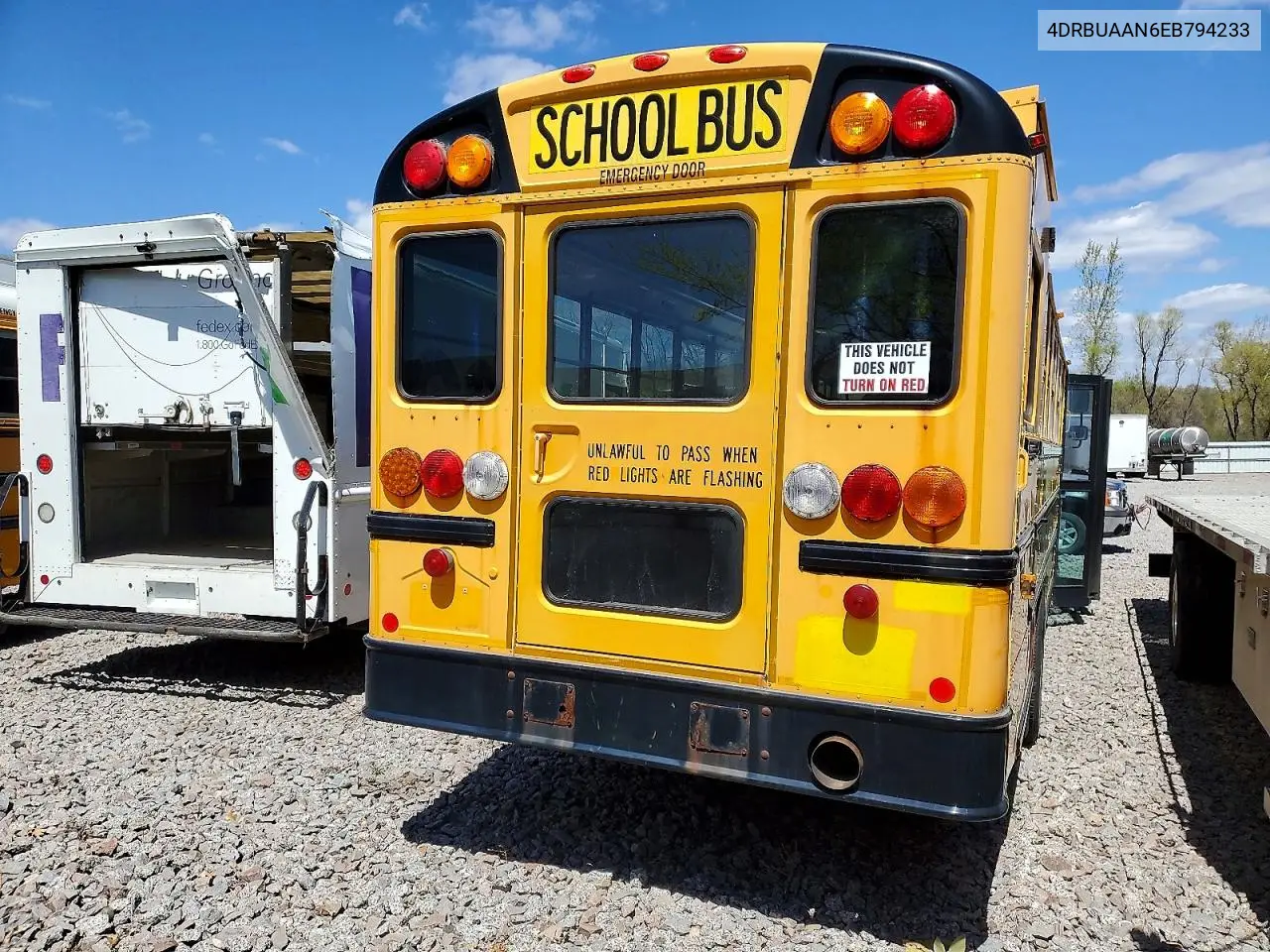 2014 Ic Corporation Ce Series School - School Bus VIN: 4DRBUAAN6EB794233 Lot: 48608546