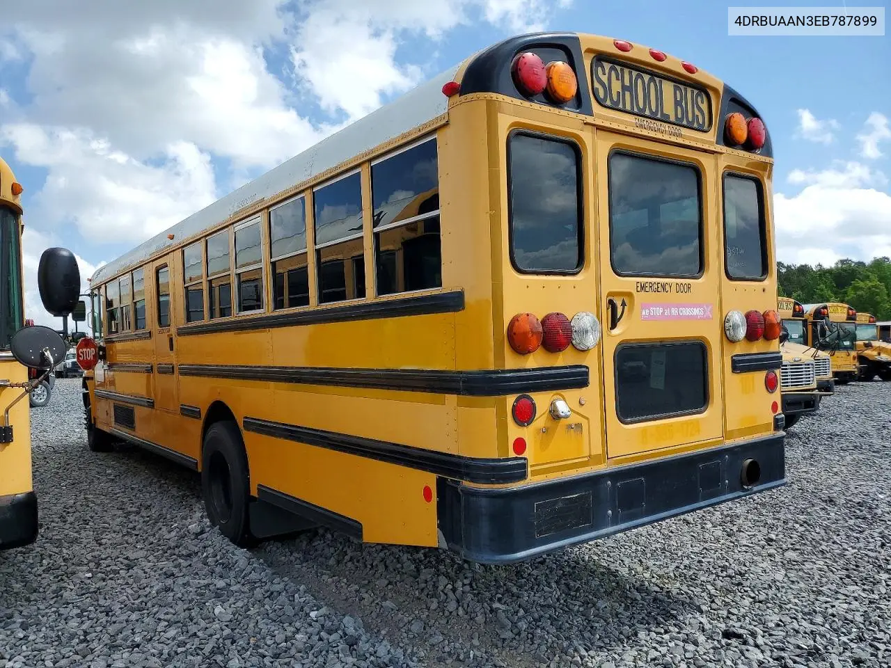 2014 Ic Corporation Ce Series School - School Bus VIN: 4DRBUAAN3EB787899 Lot: 48613496