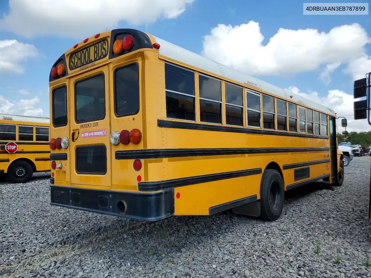 2014 Ic Corporation Ce Series School - School Bus VIN: 4DRBUAAN3EB787899 Lot: 48613496