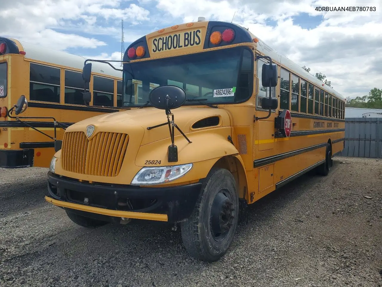 2014 Ic Corporation Ce Series School - School Bus VIN: 4DRBUAAN4EB780783 Lot: 48624396