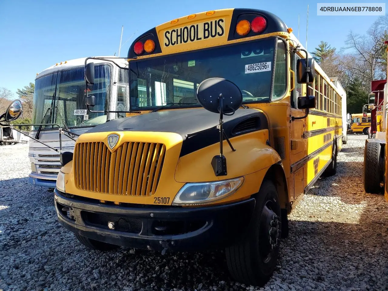 2014 Ic Corporation Ce Series School - School Bus VIN: 4DRBUAAN6EB778808 Lot: 48625096