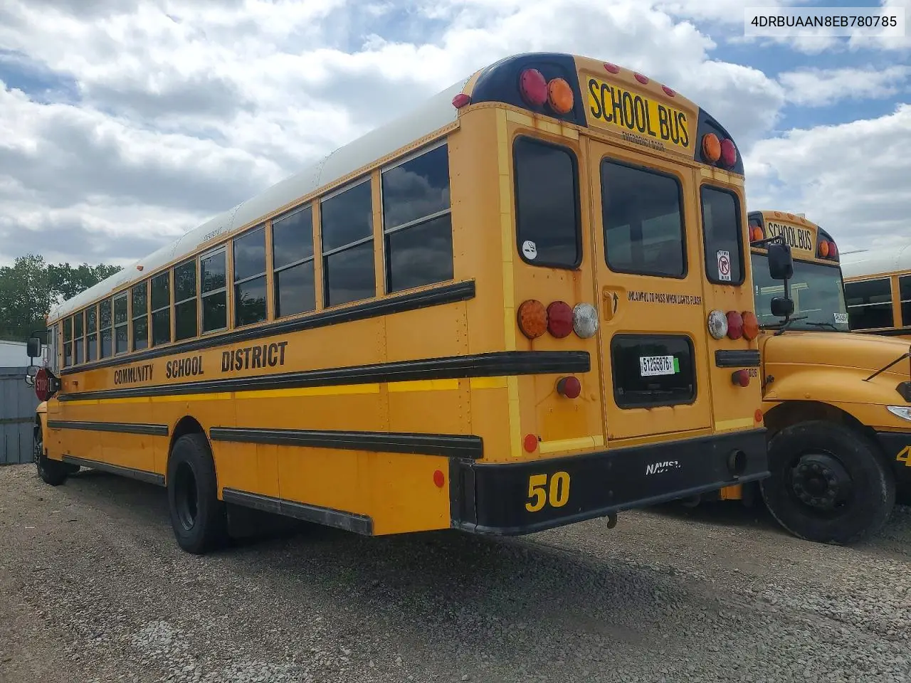 2014 Ic Corporation Ce Series School - School Bus VIN: 4DRBUAAN8EB780785 Lot: 51255876