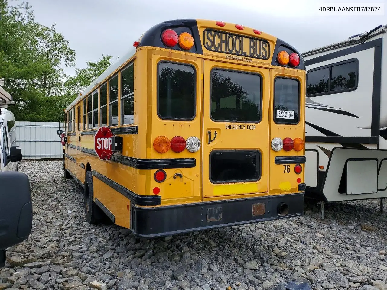 2014 Ic Corporation Ce Series School - School Bus VIN: 4DRBUAAN9EB787874 Lot: 52382196