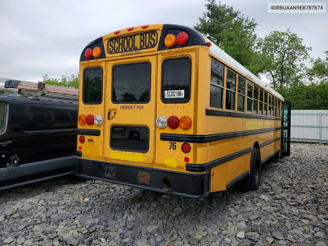 2014 Ic Corporation Ce Series School - School Bus VIN: 4DRBUAAN9EB787874 Lot: 52382196