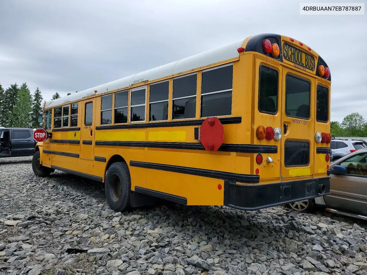 2014 Ic Corporation Ce Series School - School Bus VIN: 4DRBUAAN7EB787887 Lot: 52382606