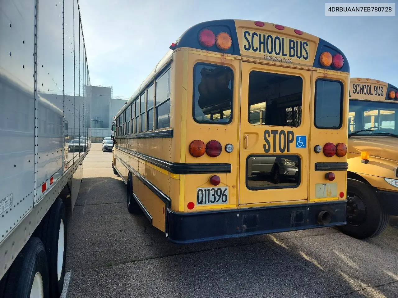 2014 Ic Corporation Ce Series School - School Bus VIN: 4DRBUAAN7EB780728 Lot: 54900146