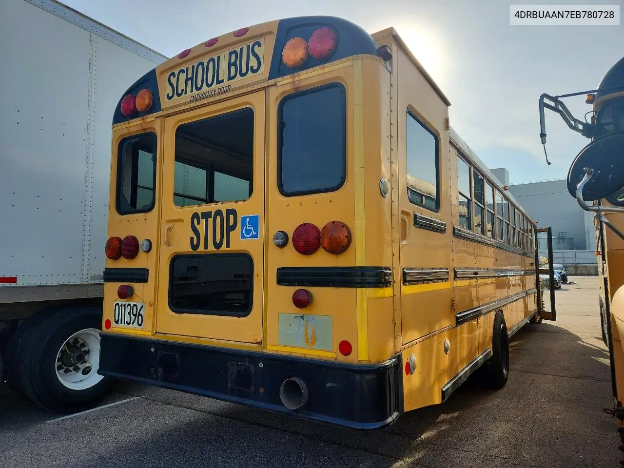 2014 Ic Corporation Ce Series School - School Bus VIN: 4DRBUAAN7EB780728 Lot: 54900146