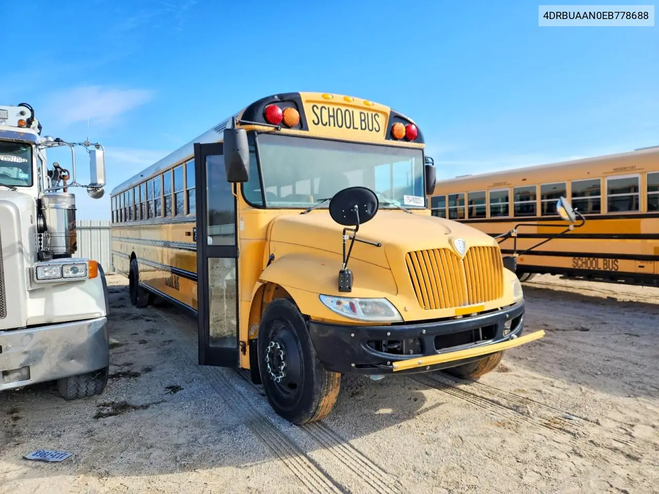 2014 Ic Corporation Ce Series School - School Bus VIN: 4DRBUAAN0EB778688 Lot: 75490825