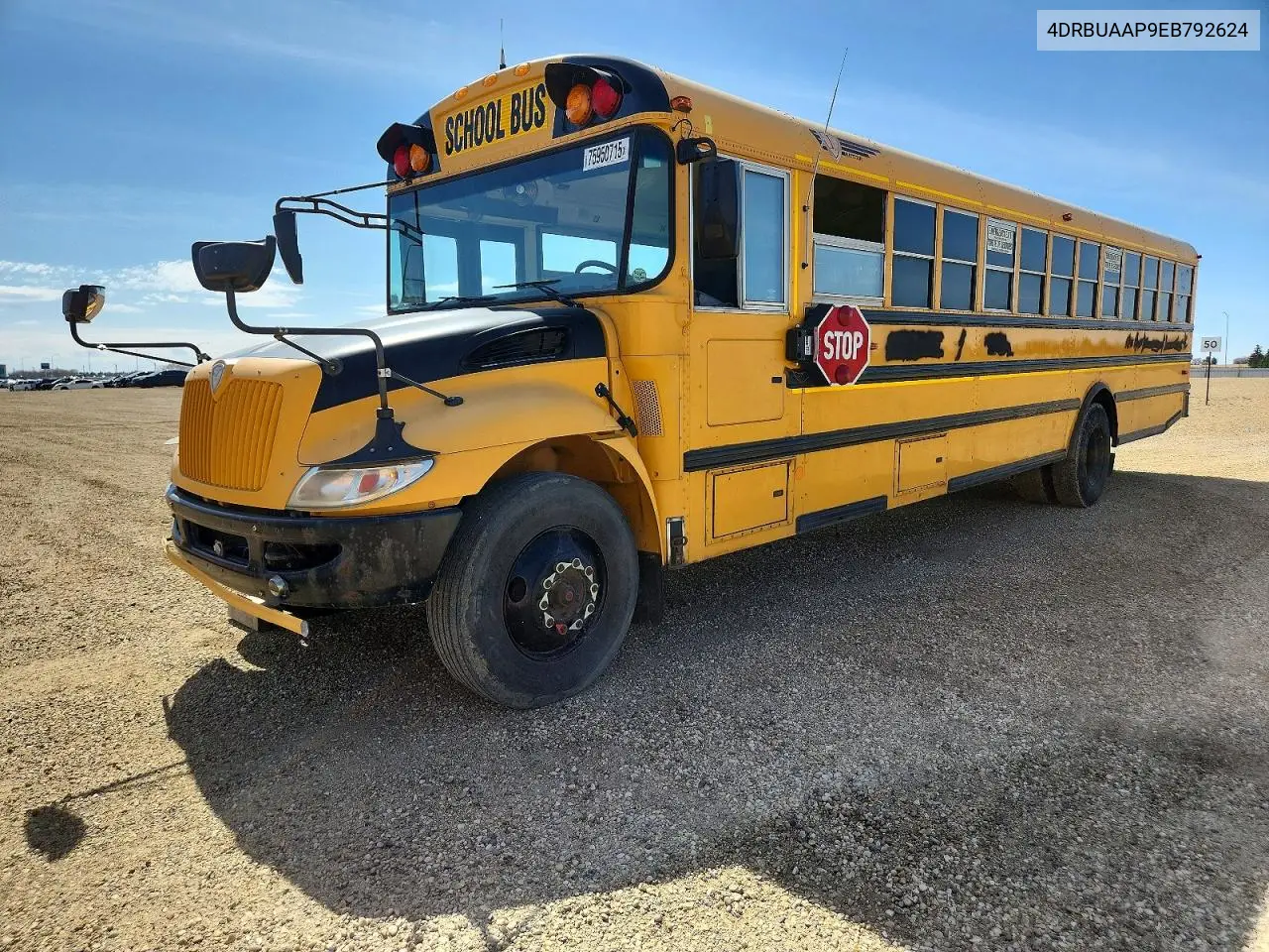 2014 Ic Corporation Ce Series School - School Bus VIN: 4DRBUAAP9EB792624 Lot: 75950715