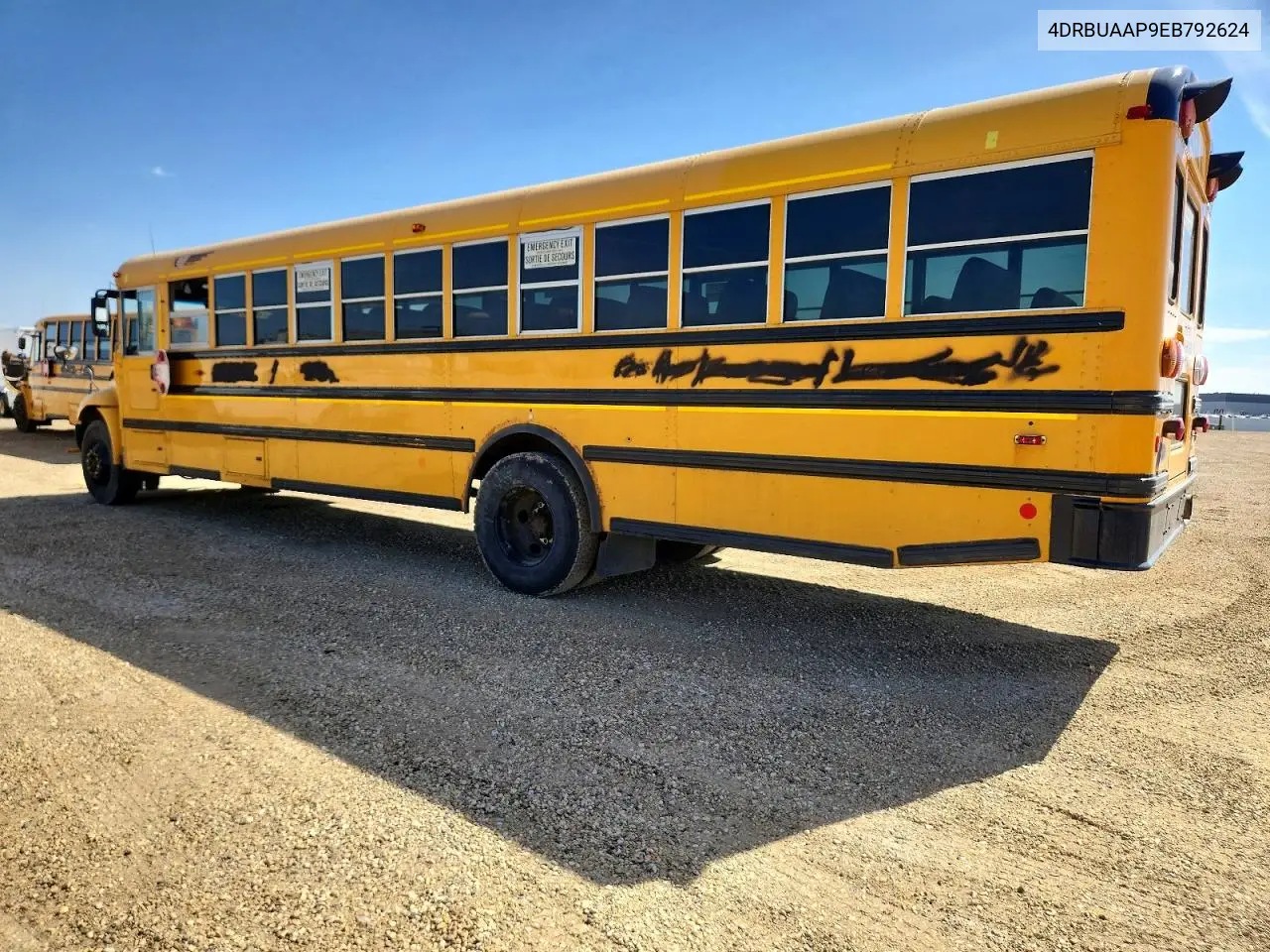 2014 Ic Corporation Ce Series School - School Bus VIN: 4DRBUAAP9EB792624 Lot: 75950715