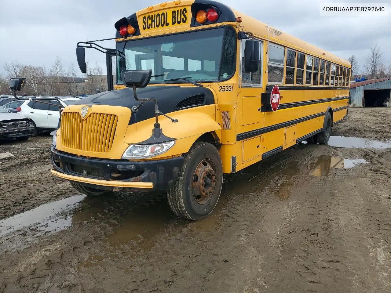 2014 Ic Corporation Ce Series School - School Bus VIN: 4DRBUAAP7EB792640 Lot: 75974335