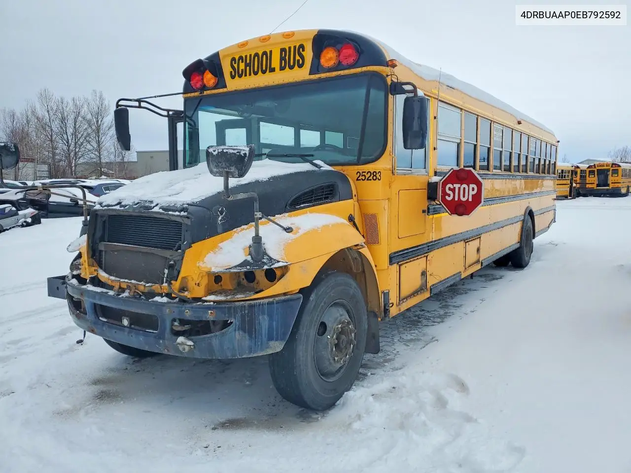 2014 Ic Corporation Ce Series School - School Bus VIN: 4DRBUAAP0EB792592 Lot: 75974595