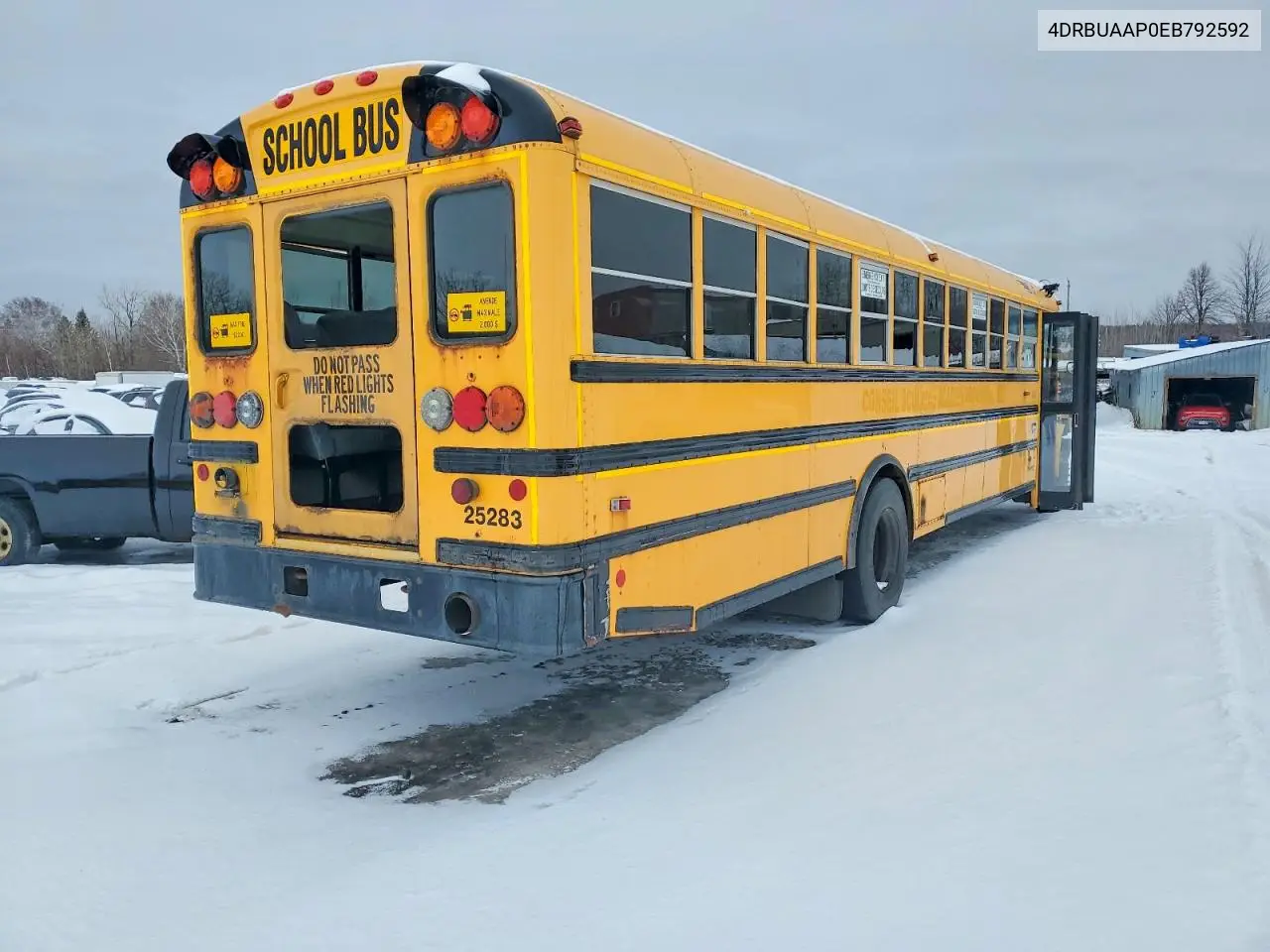 2014 Ic Corporation Ce Series School - School Bus VIN: 4DRBUAAP0EB792592 Lot: 75974595