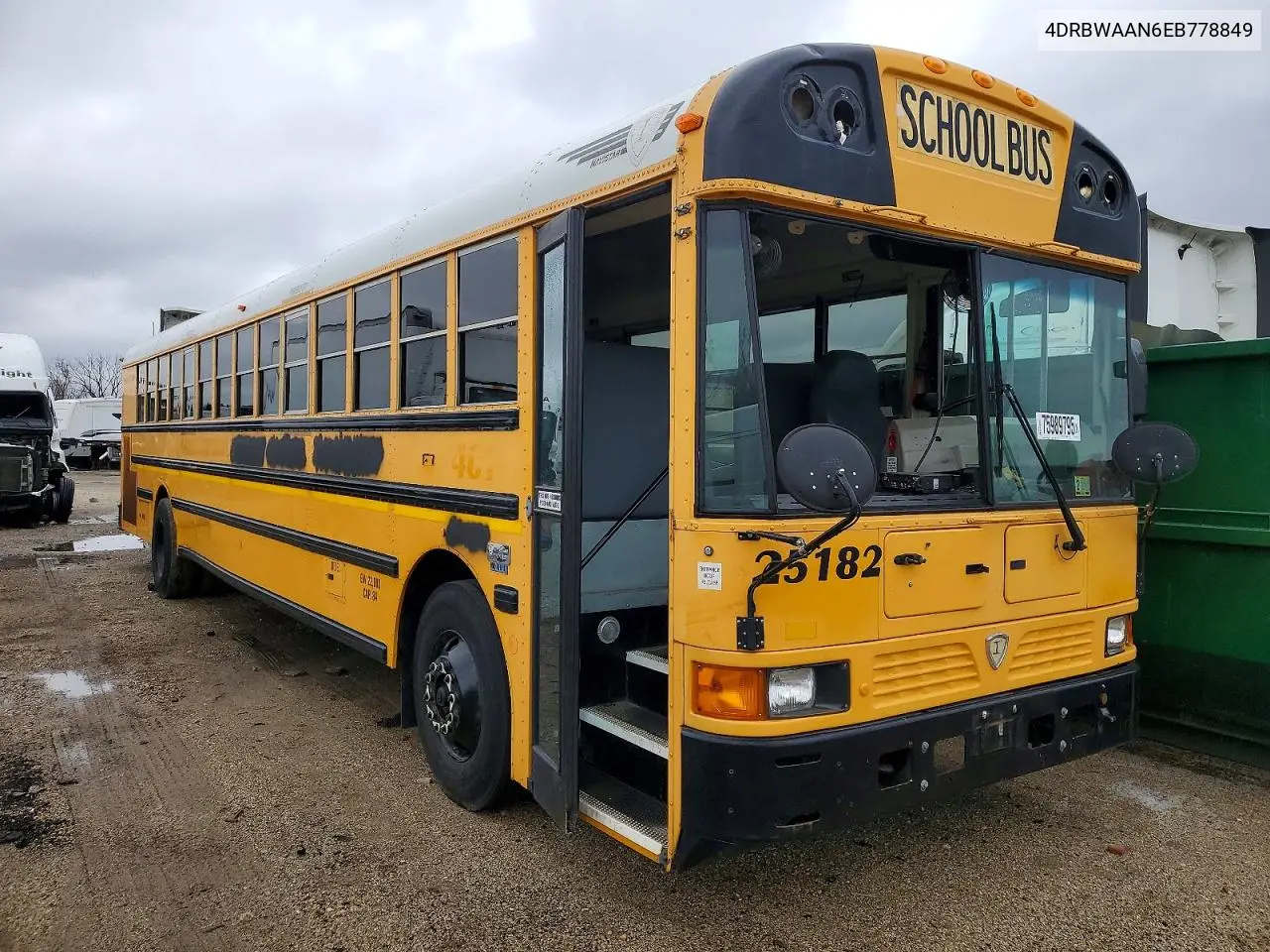 2014 Ic Corporation Re Series School - School Bus VIN: 4DRBWAAN6EB778849 Lot: 75989795