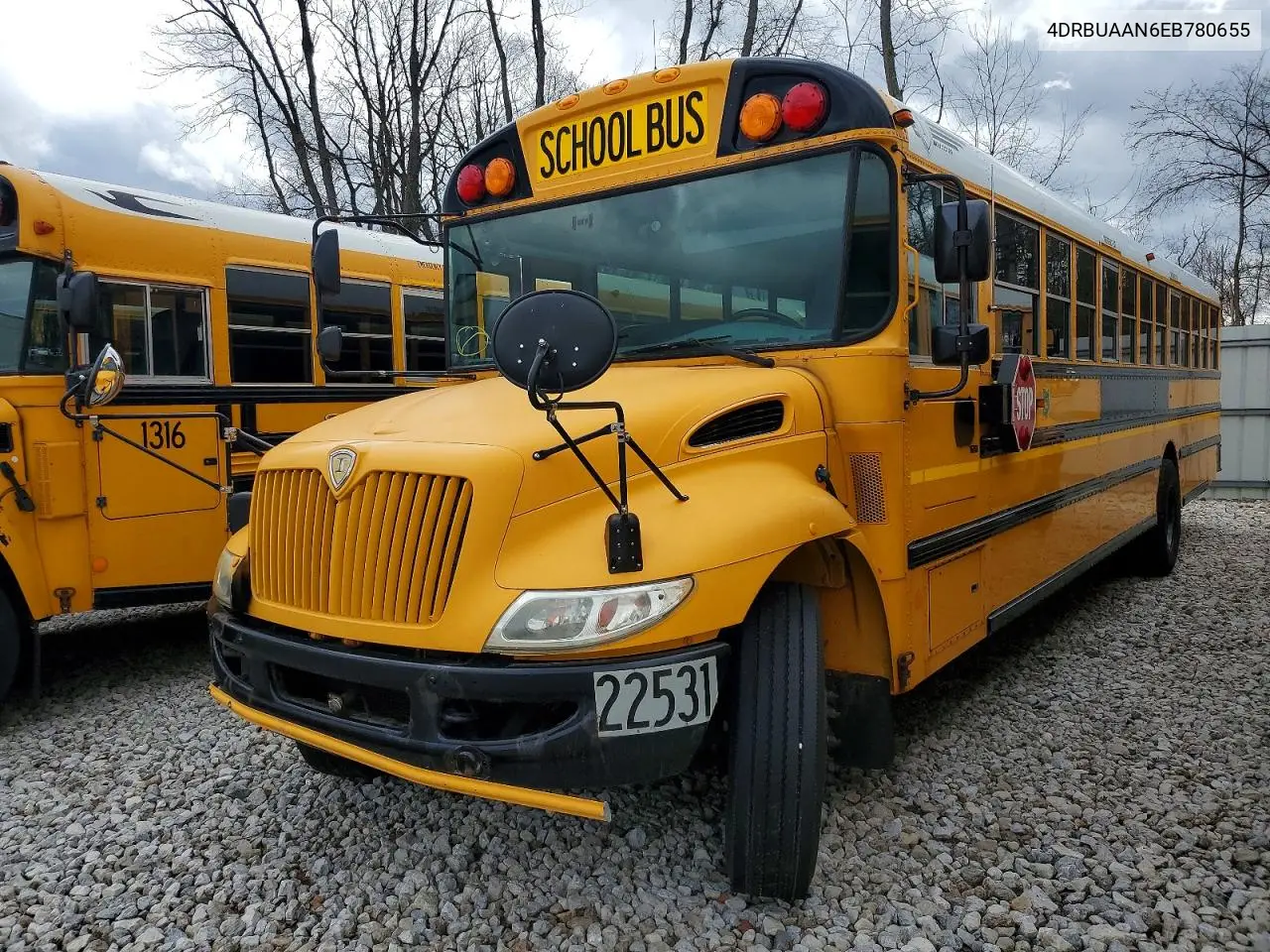 2014 Ic Corporation Ce Series School - School Bus VIN: 4DRBUAAN6EB780655 Lot: 79772825