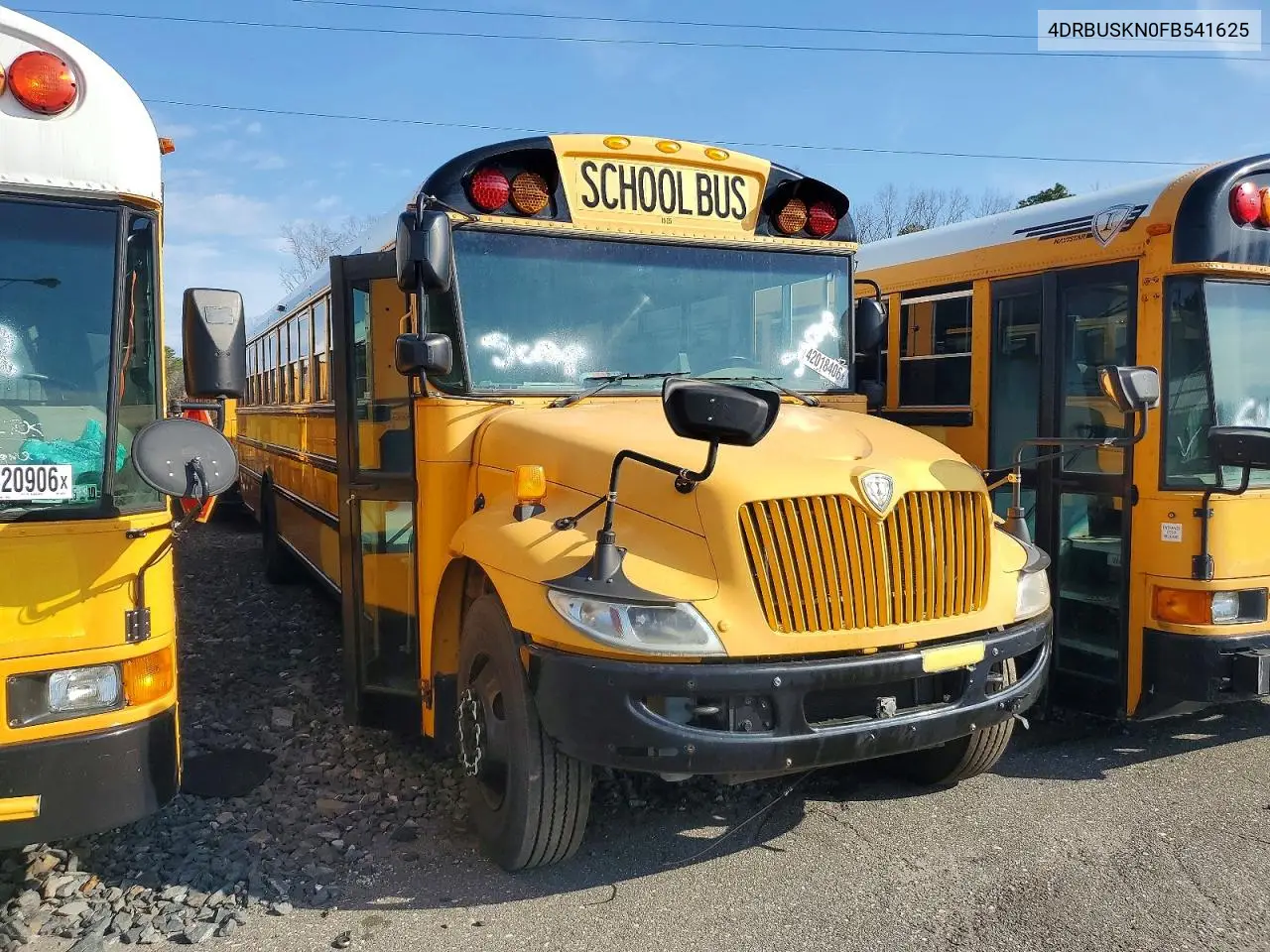 2015 Ic Corporation Ce Series School - School Bus VIN: 4DRBUSKN0FB541625 Lot: 42018406