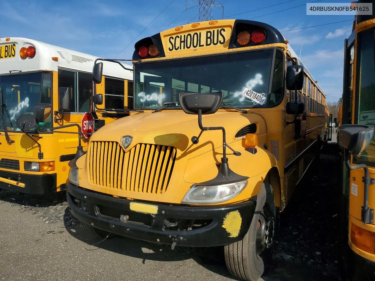 2015 Ic Corporation Ce Series School - School Bus VIN: 4DRBUSKN0FB541625 Lot: 42018406
