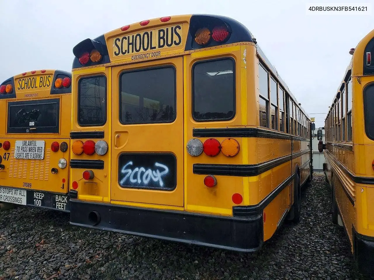 2015 Ic Corporation Ce Series School - School Bus VIN: 4DRBUSKN3FB541621 Lot: 42019506